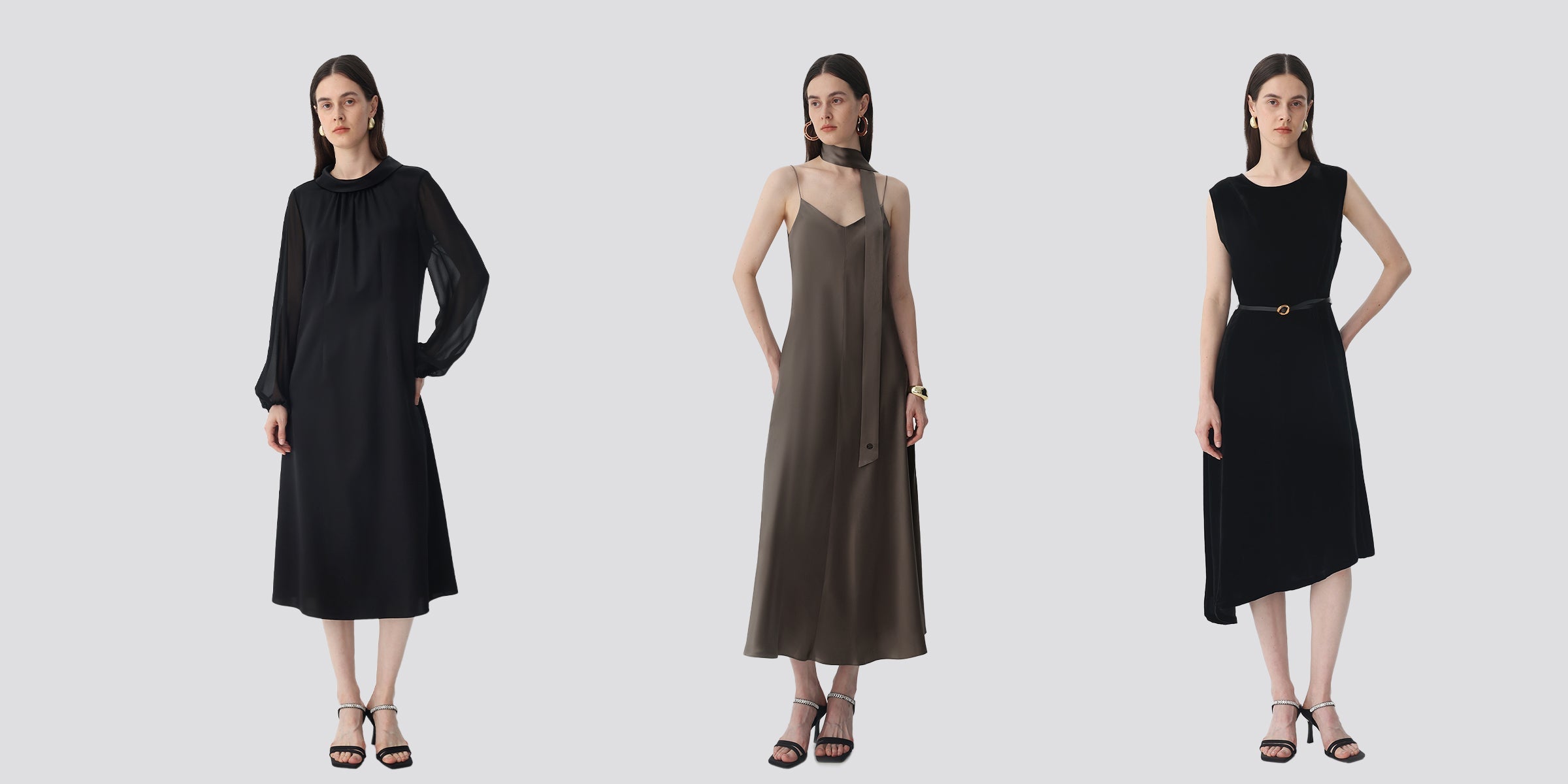 The New Silk Dress Edit — Everyday Ease to Party Elegance
