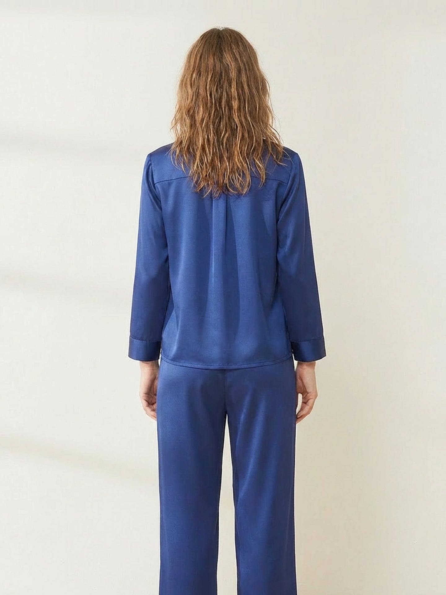 The Ultimate Silk Sleep Set#color_Navy