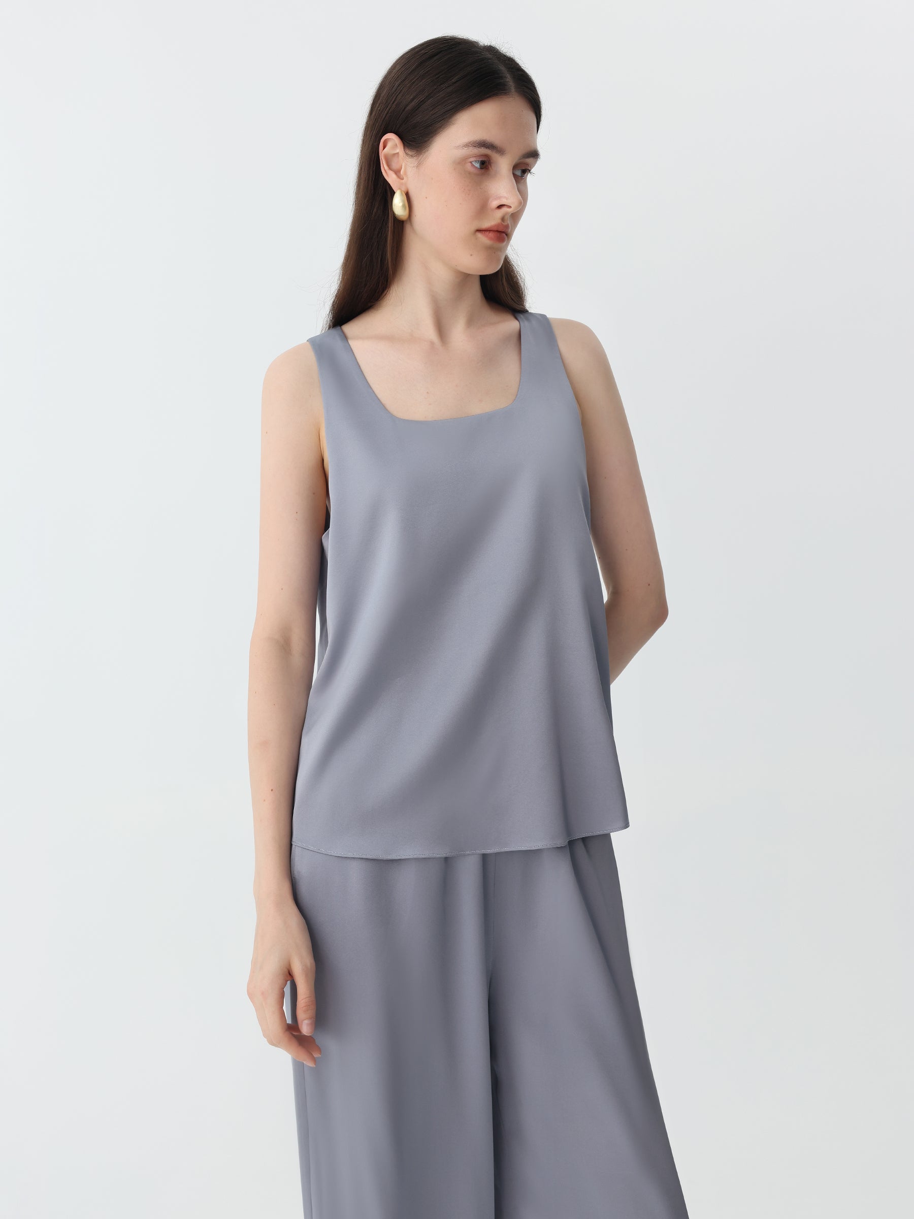 Tank Tops for Women #color_Indigo Gray