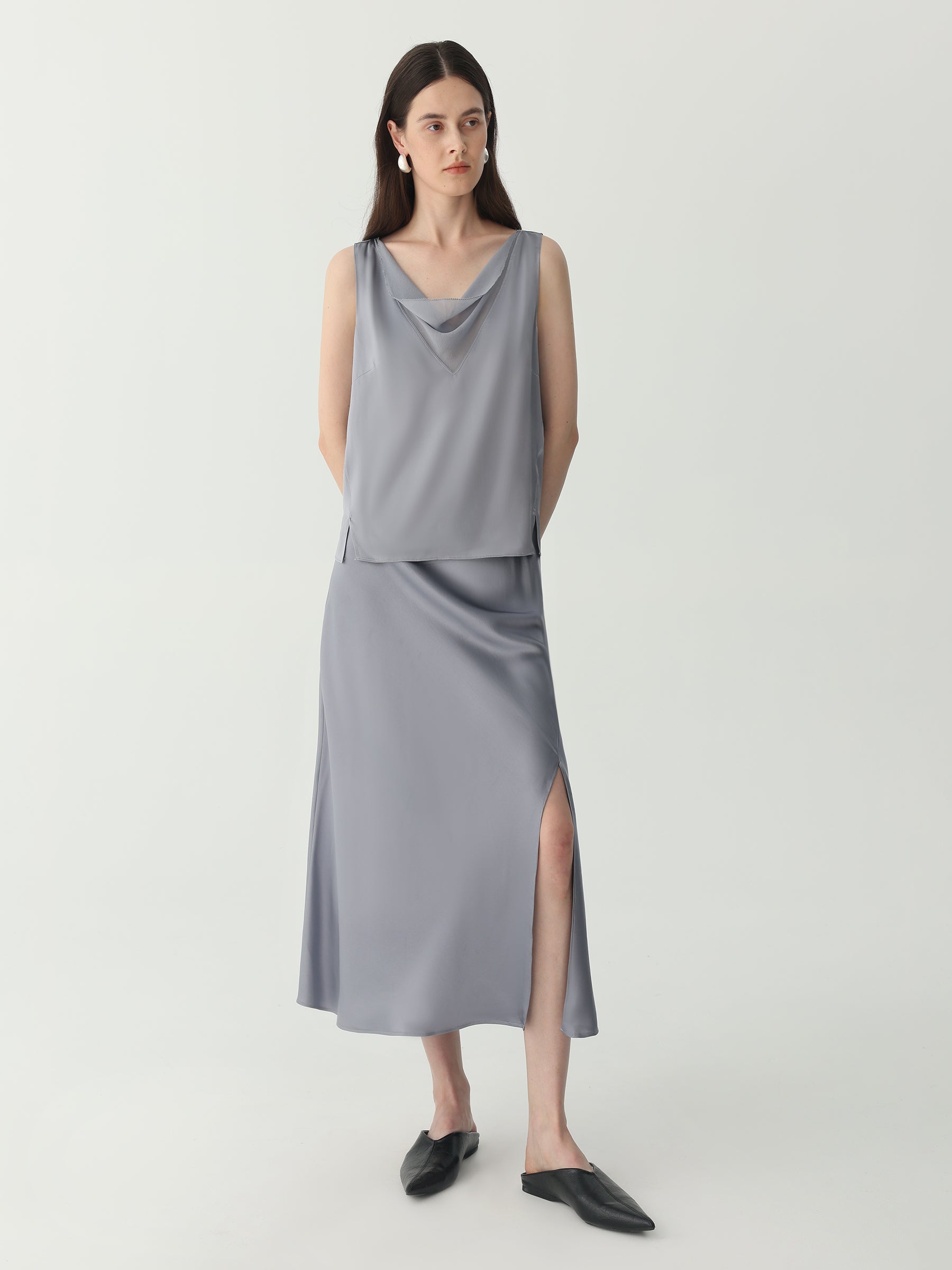 Tank Tops for Women #color_Indigo Gray