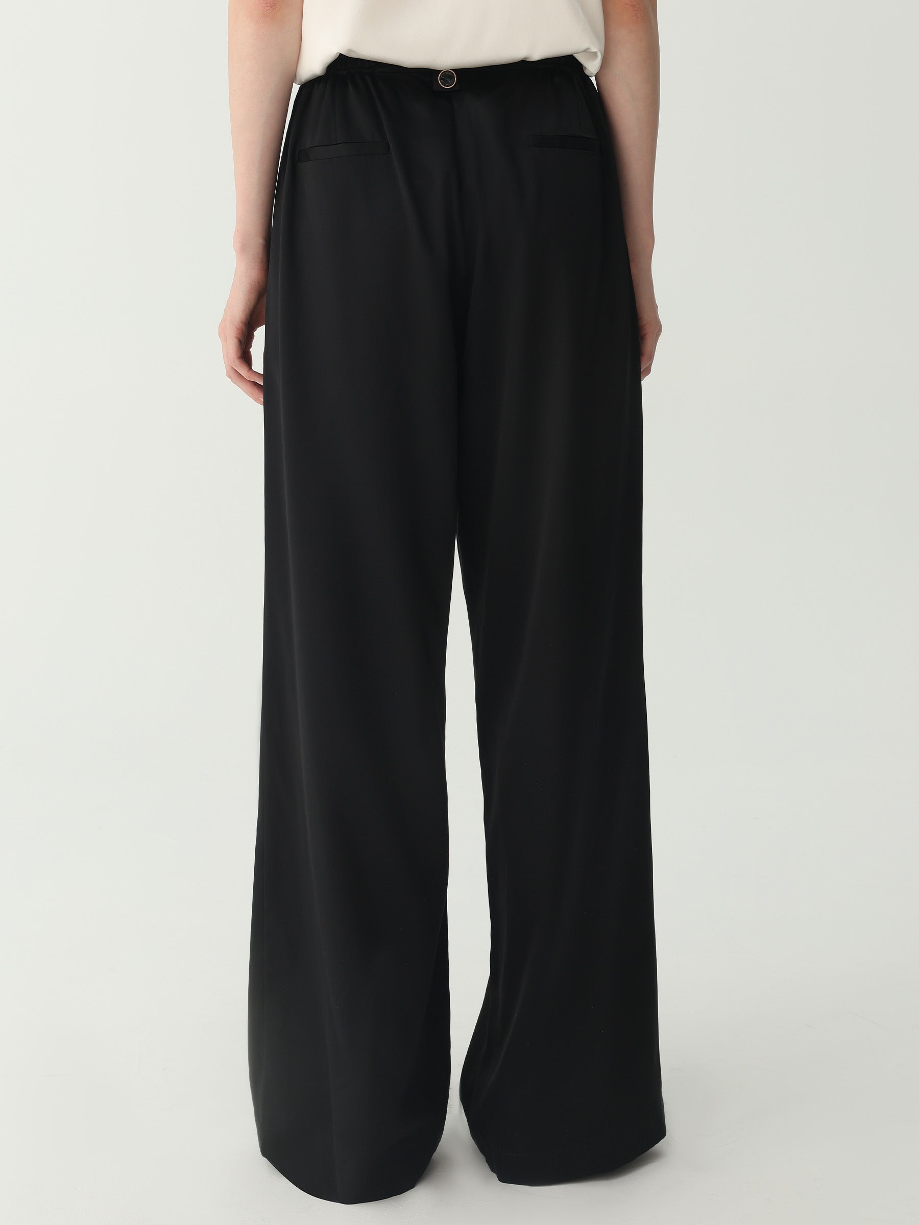 Wide Leg Pants #color_Black