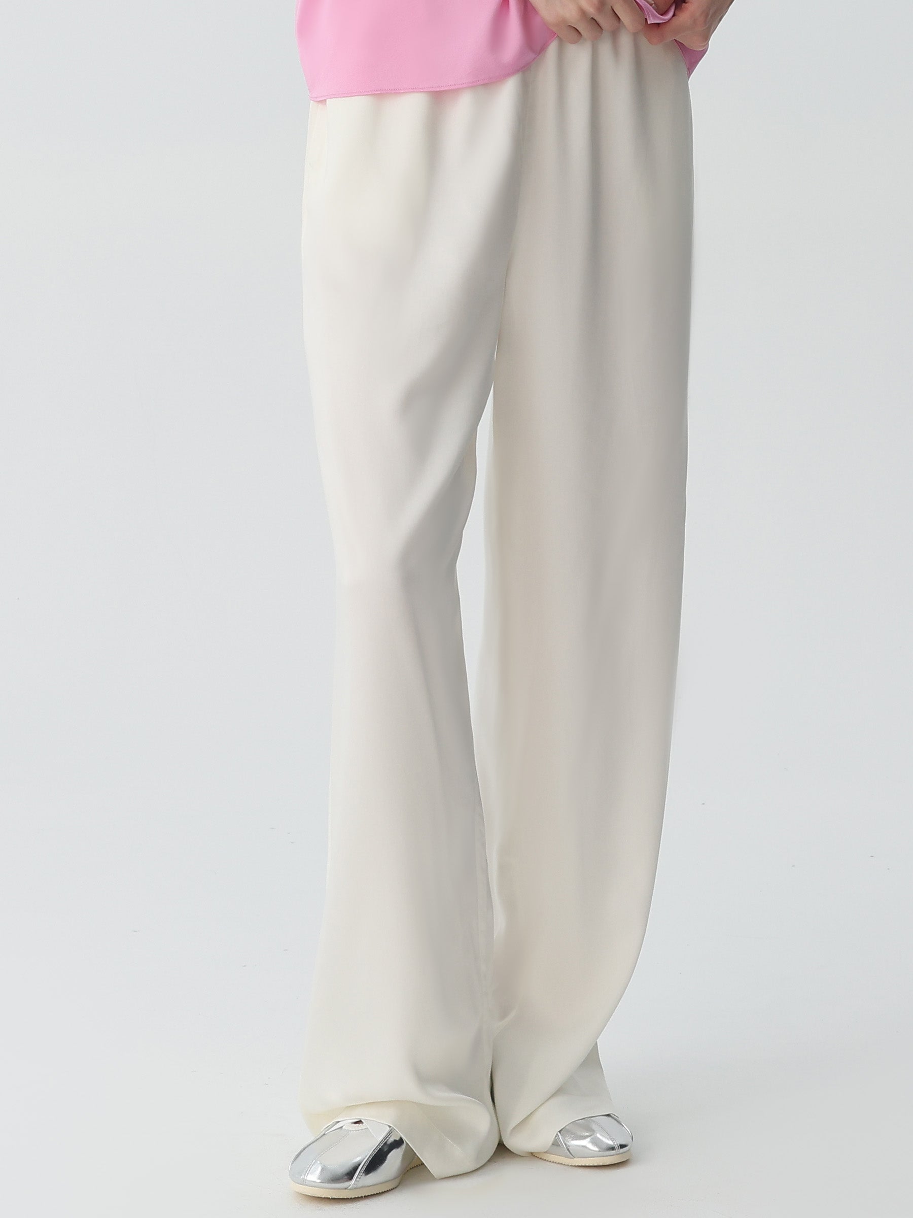 Women's Tencel Wide Leg Trousers