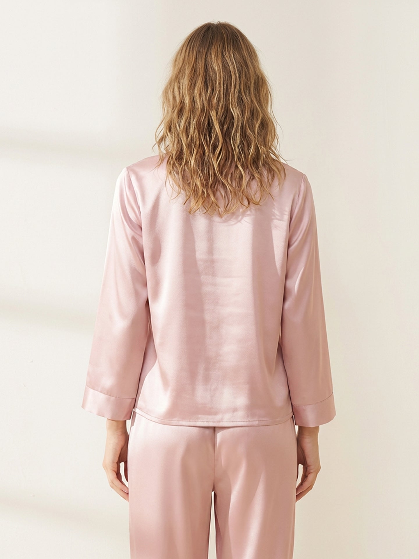 The Ultimate Silk Sleep Set#color_Blush Pink