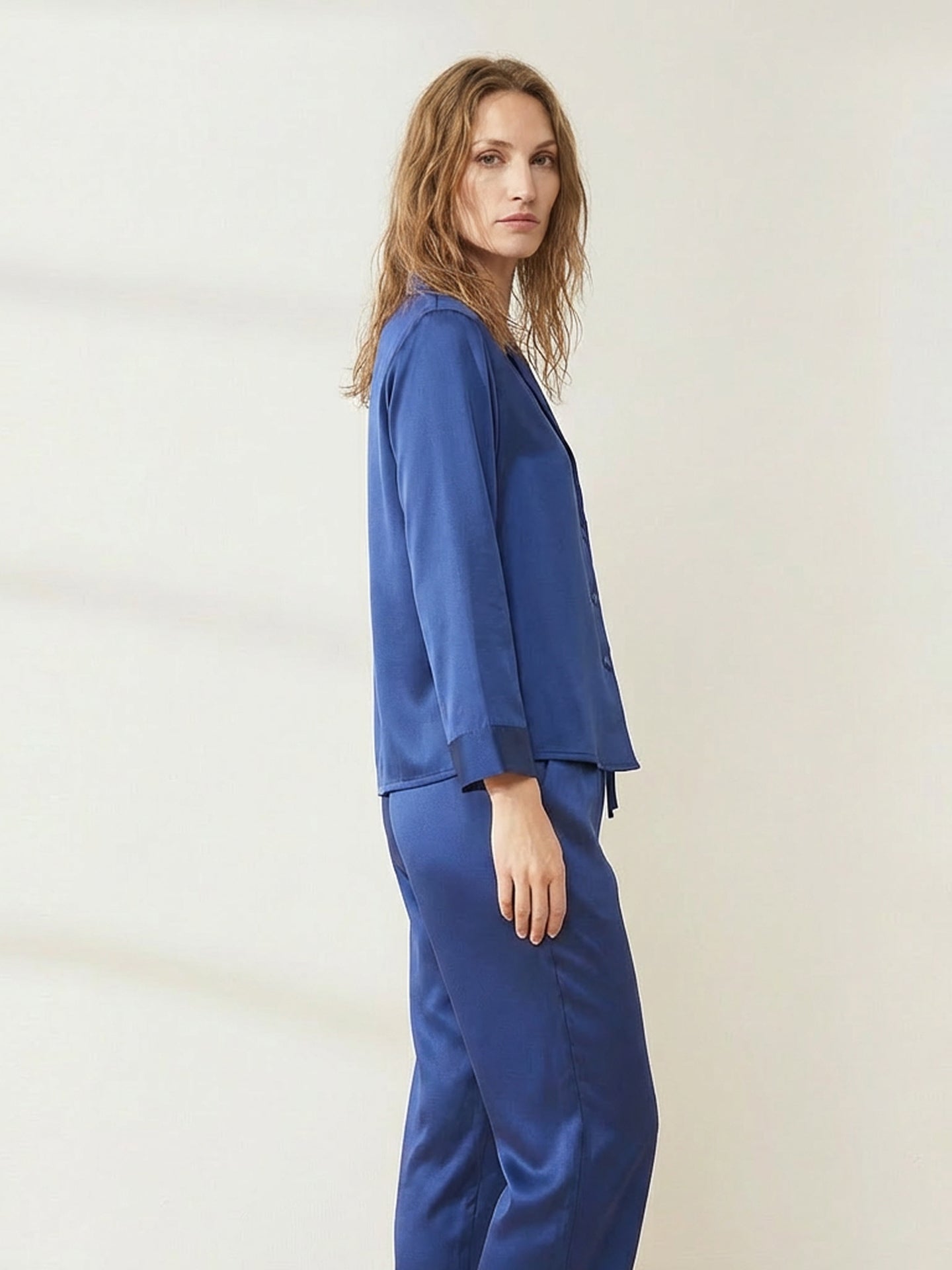 The Ultimate Silk Sleep Set#color_Navy