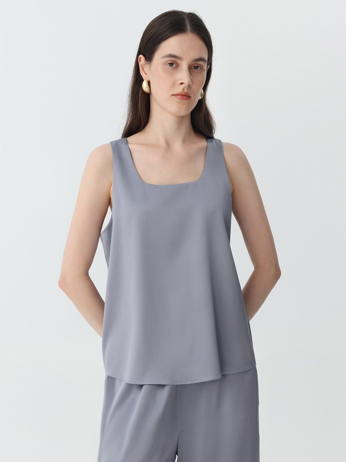 Tank Tops for Women #color_Indigo Gray