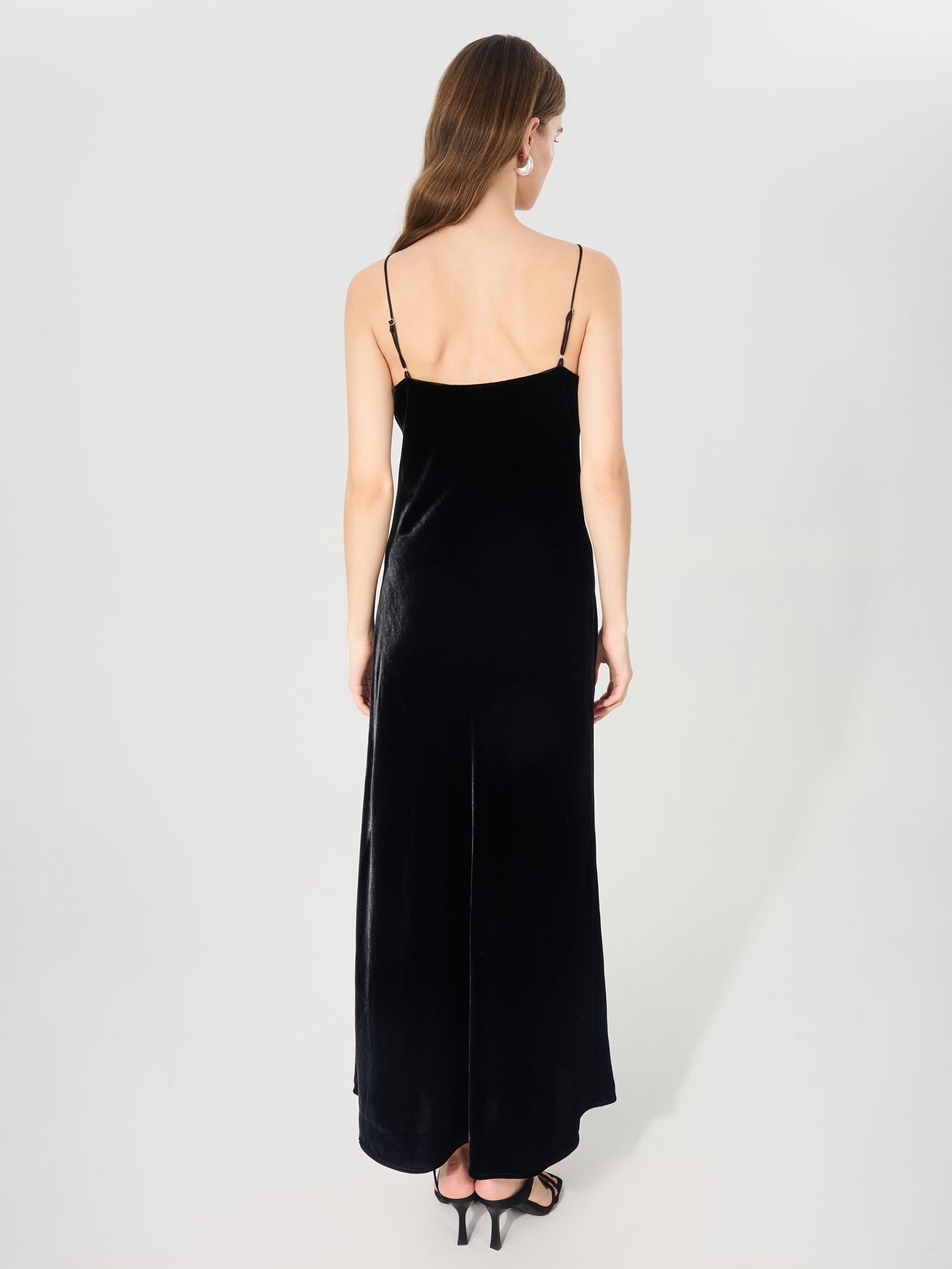 Silk Velvet Slip Dress | Elegant Evening Dress | Mislorraine Silk Velvet Slip Dress | Elegant Evening Dress | Mislorraine