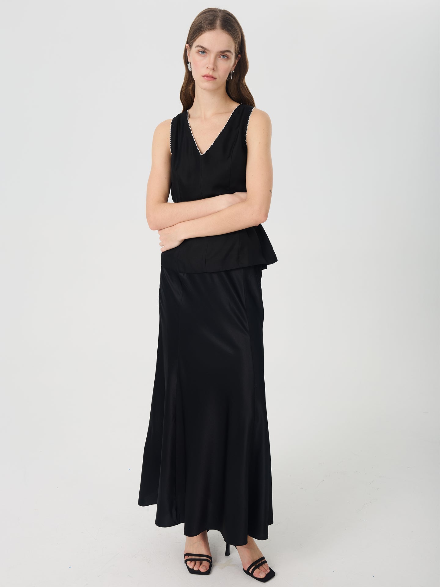 Silk Mermaid Skirt | 19 Momme Fishtail Skirt | Mislorraine